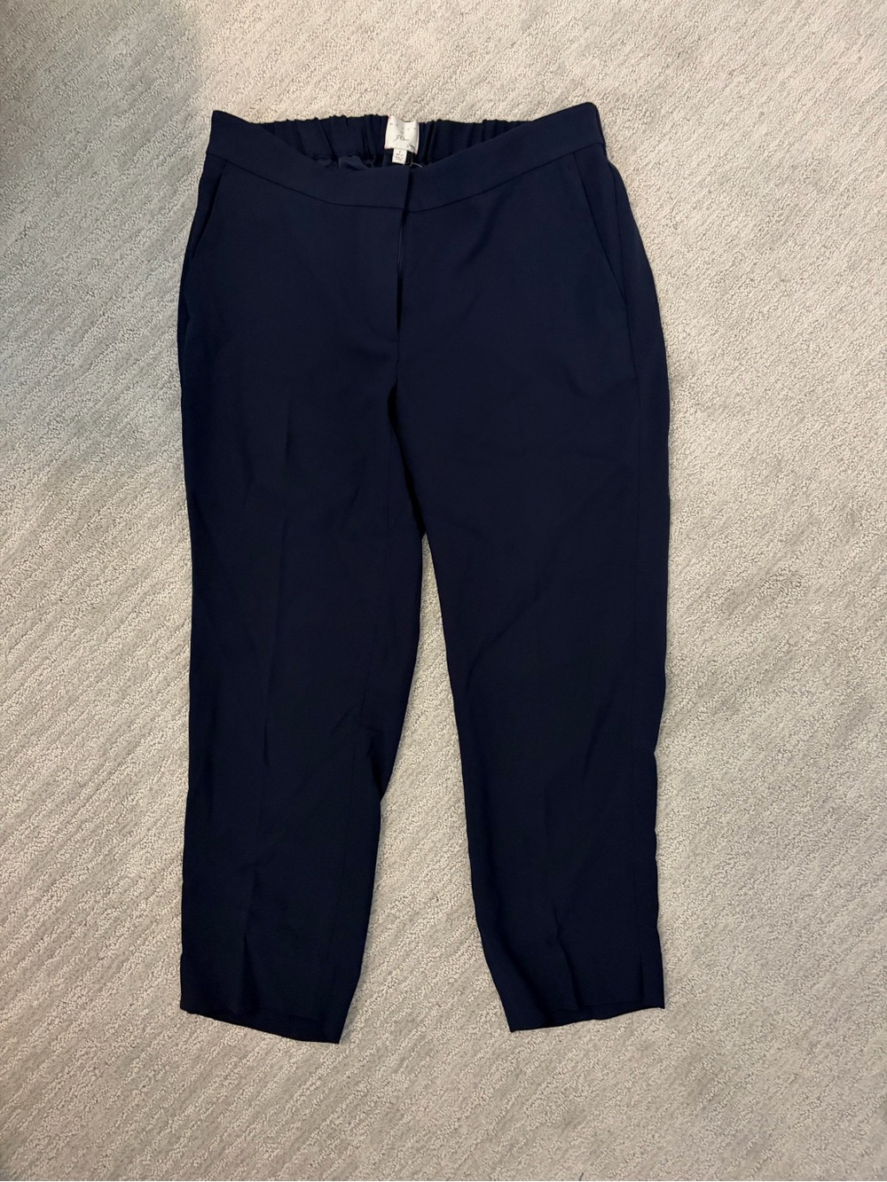 NWT Maternity HATCH X J.Crew Navy Tailored Dress Pants